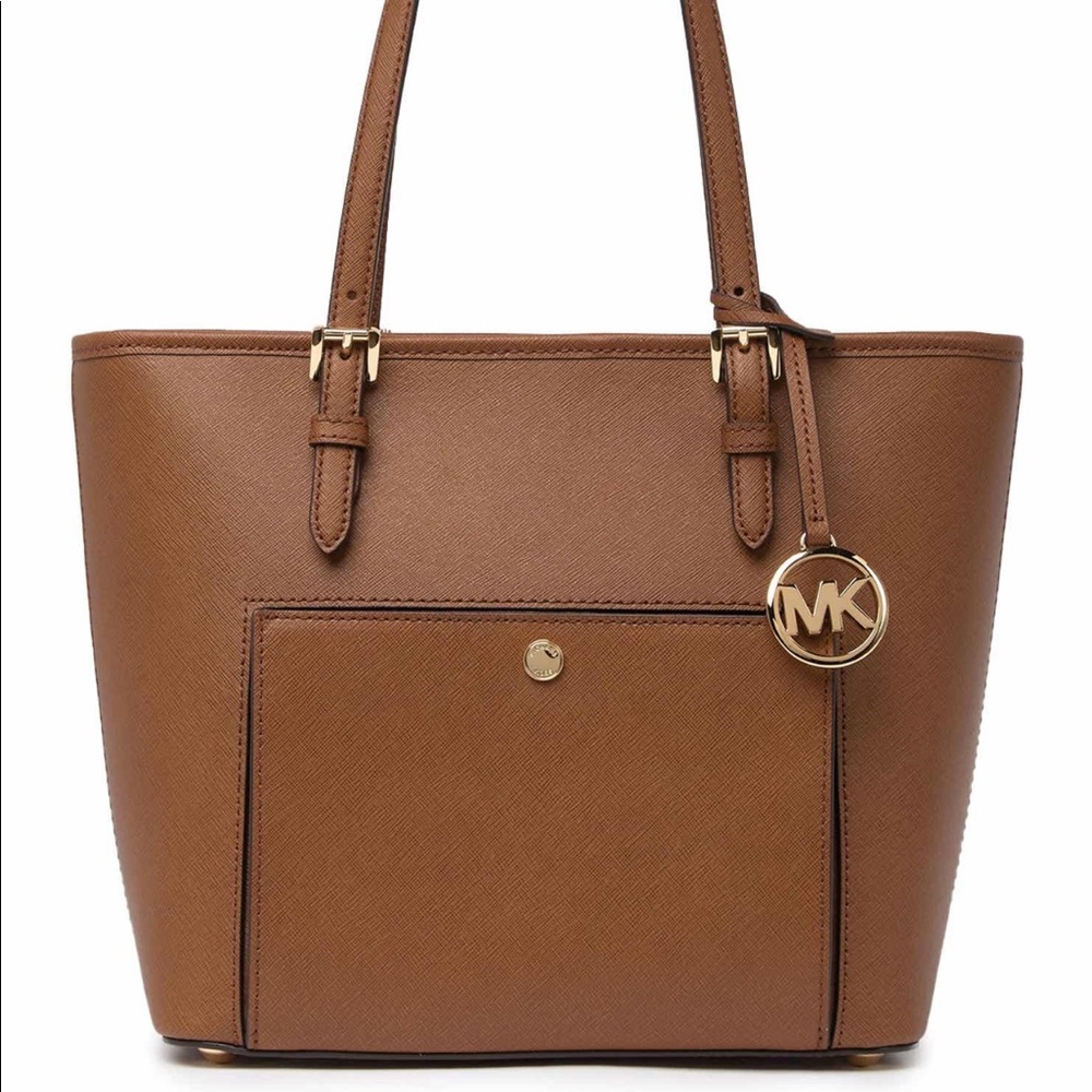 Michael Kors Jet Set Snap Pocket Tote